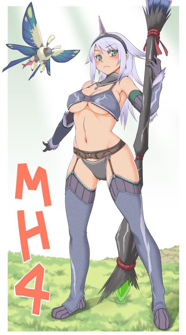 Sexy and slipping secondary erotic image collection of giraffe equipment 【Monster Hunter】 2