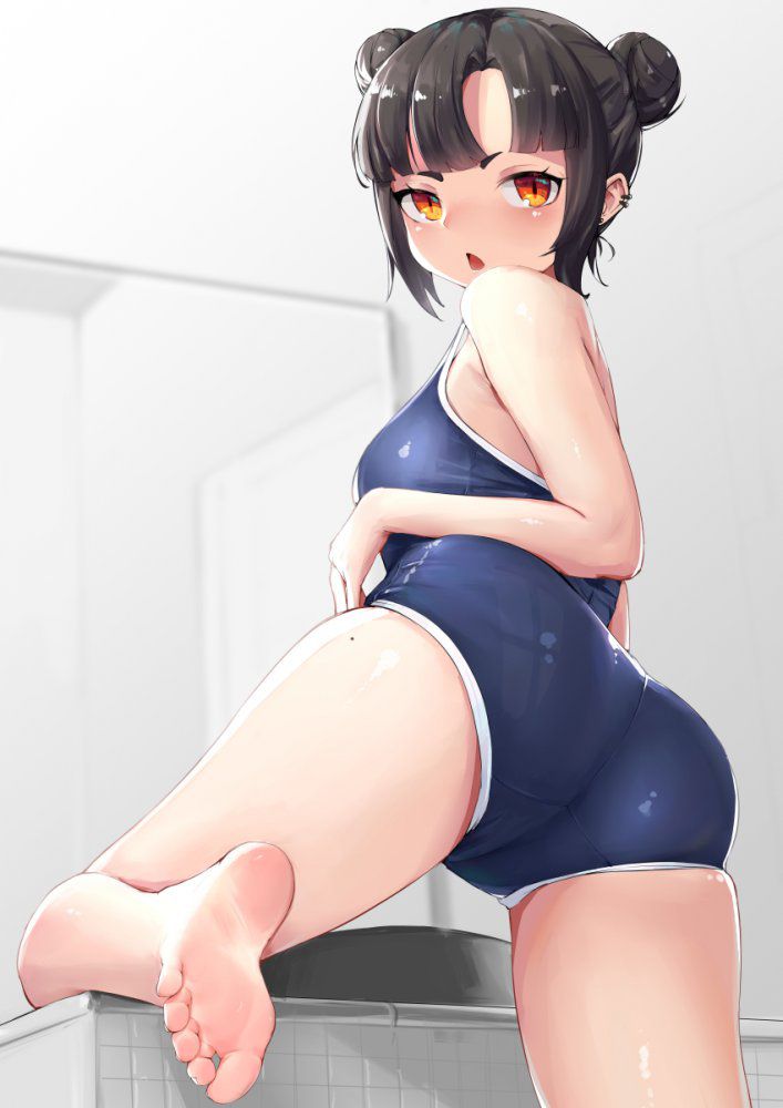 【Secondary】Image of a girl wearing a school swimsuit 【Sukumizu】 Part 8 12