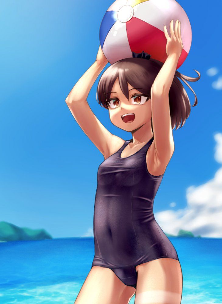 【Secondary】Image of a girl wearing a school swimsuit 【Sukumizu】 Part 8 22