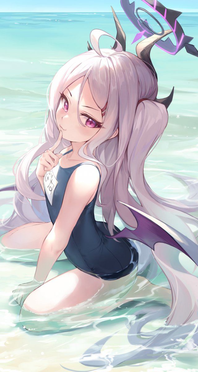 【Secondary】Image of a girl wearing a school swimsuit 【Sukumizu】 Part 8 24