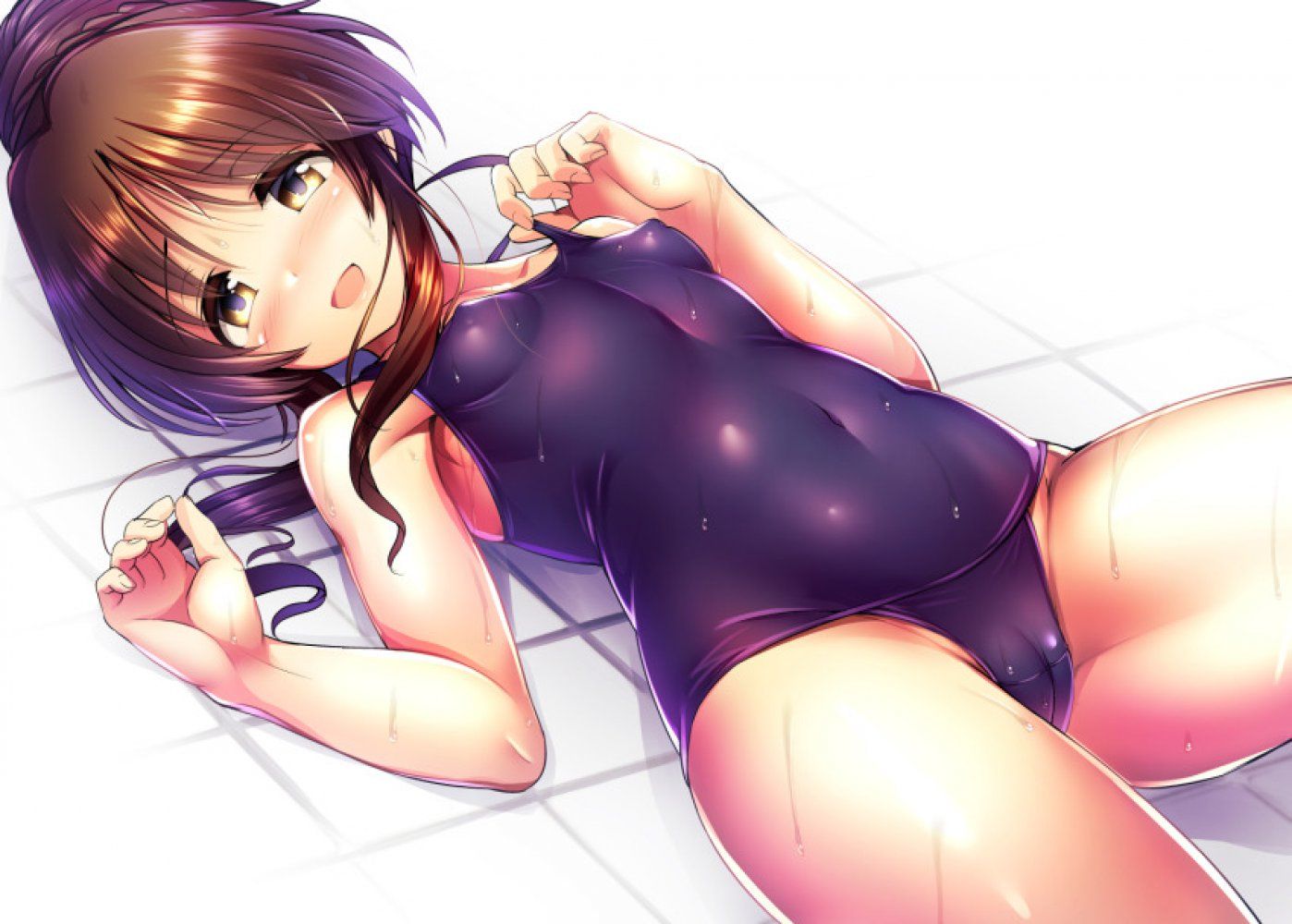 【Secondary】Image of a girl wearing a school swimsuit 【Sukumizu】 Part 8 34