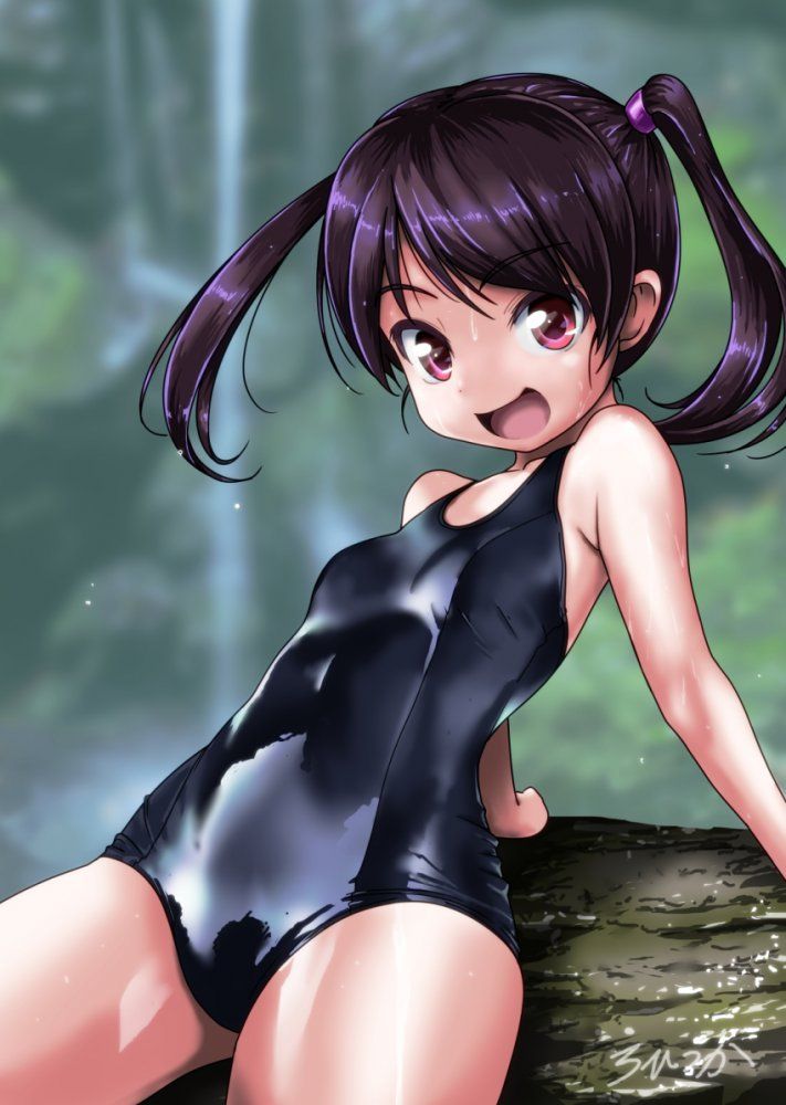 【Secondary】Image of a girl wearing a school swimsuit 【Sukumizu】 Part 8 43