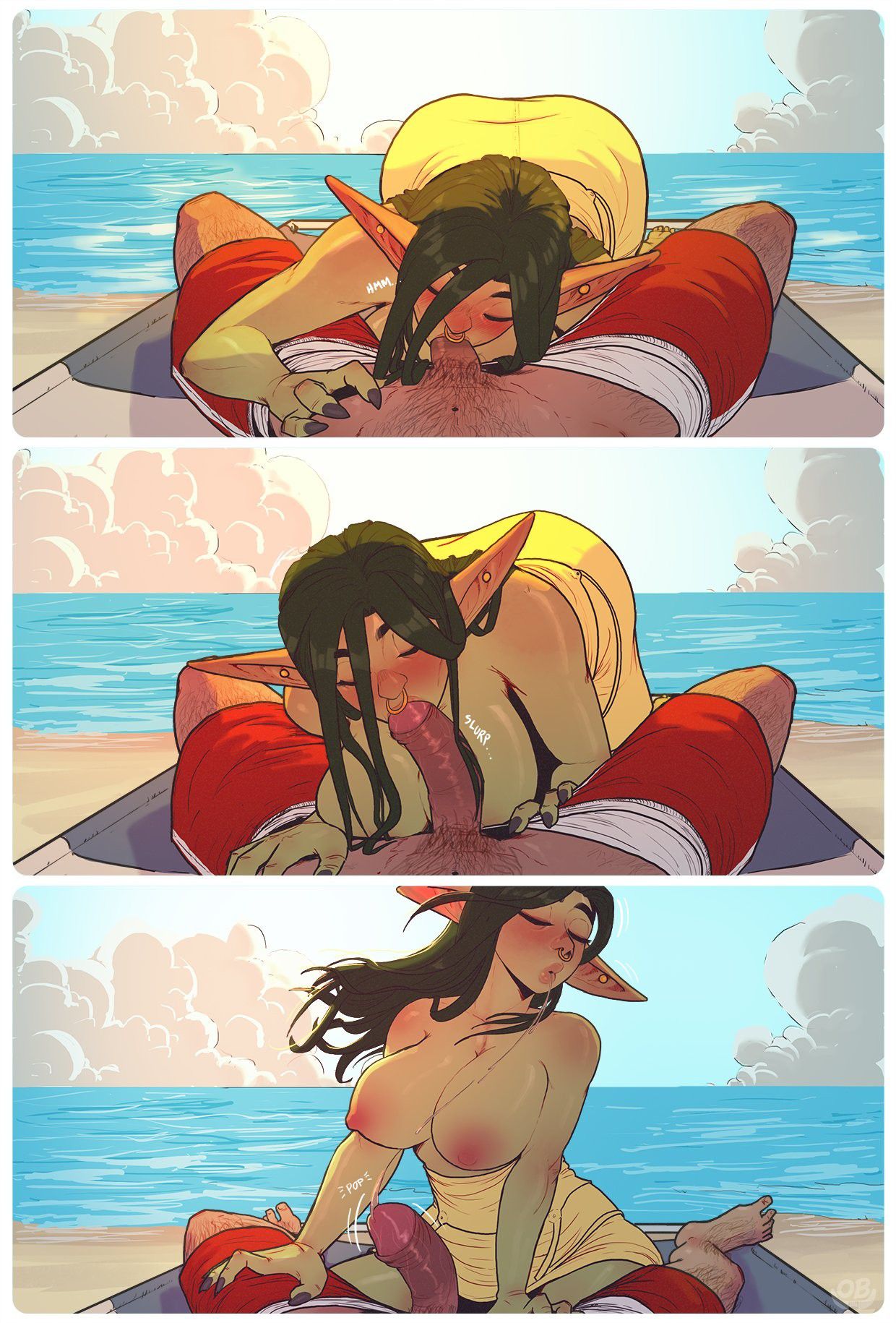 [Orcbarbies] Beach Day in Xhorhas [Ongoing] [Spanish] 17