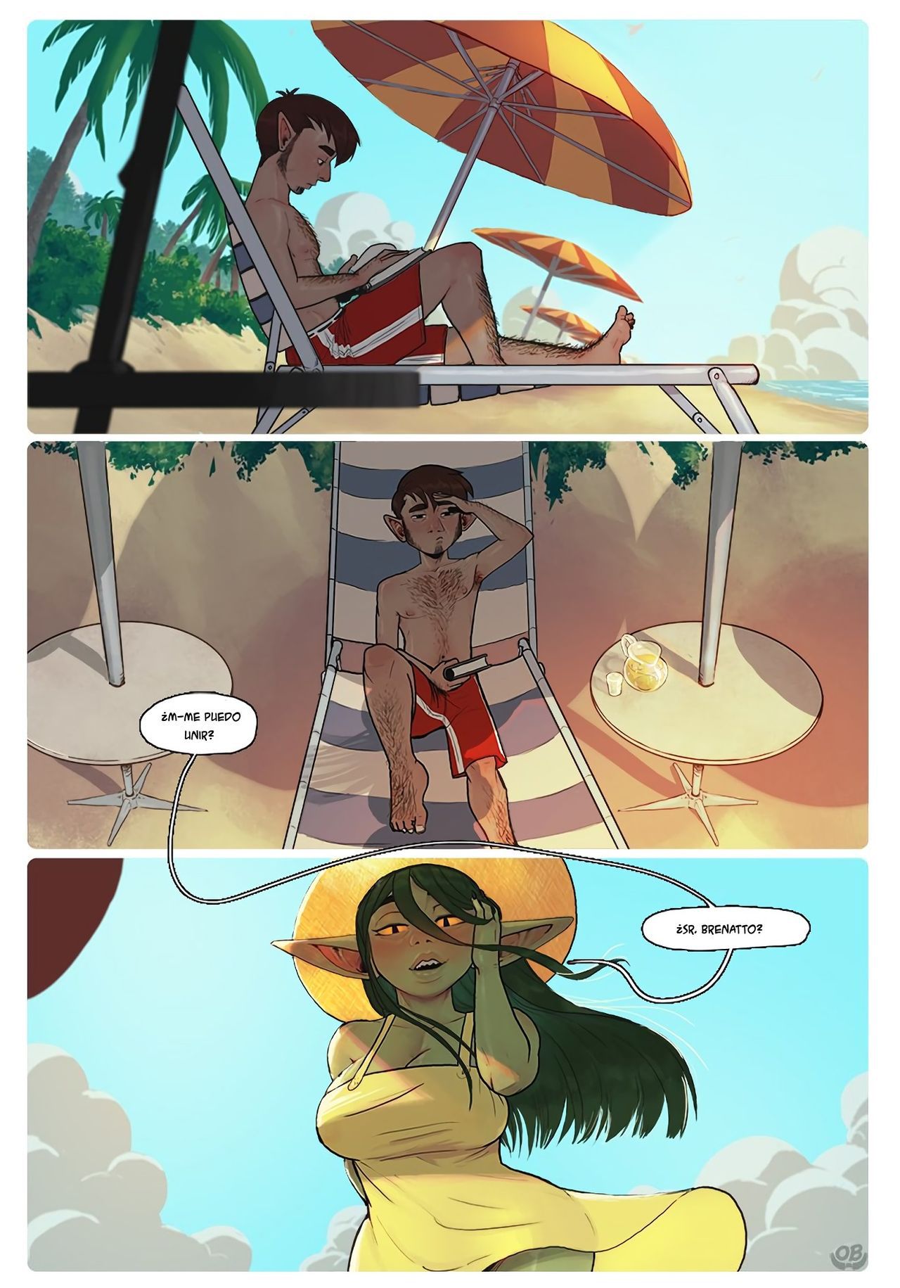 [Orcbarbies] Beach Day in Xhorhas [Ongoing] [Spanish] 2