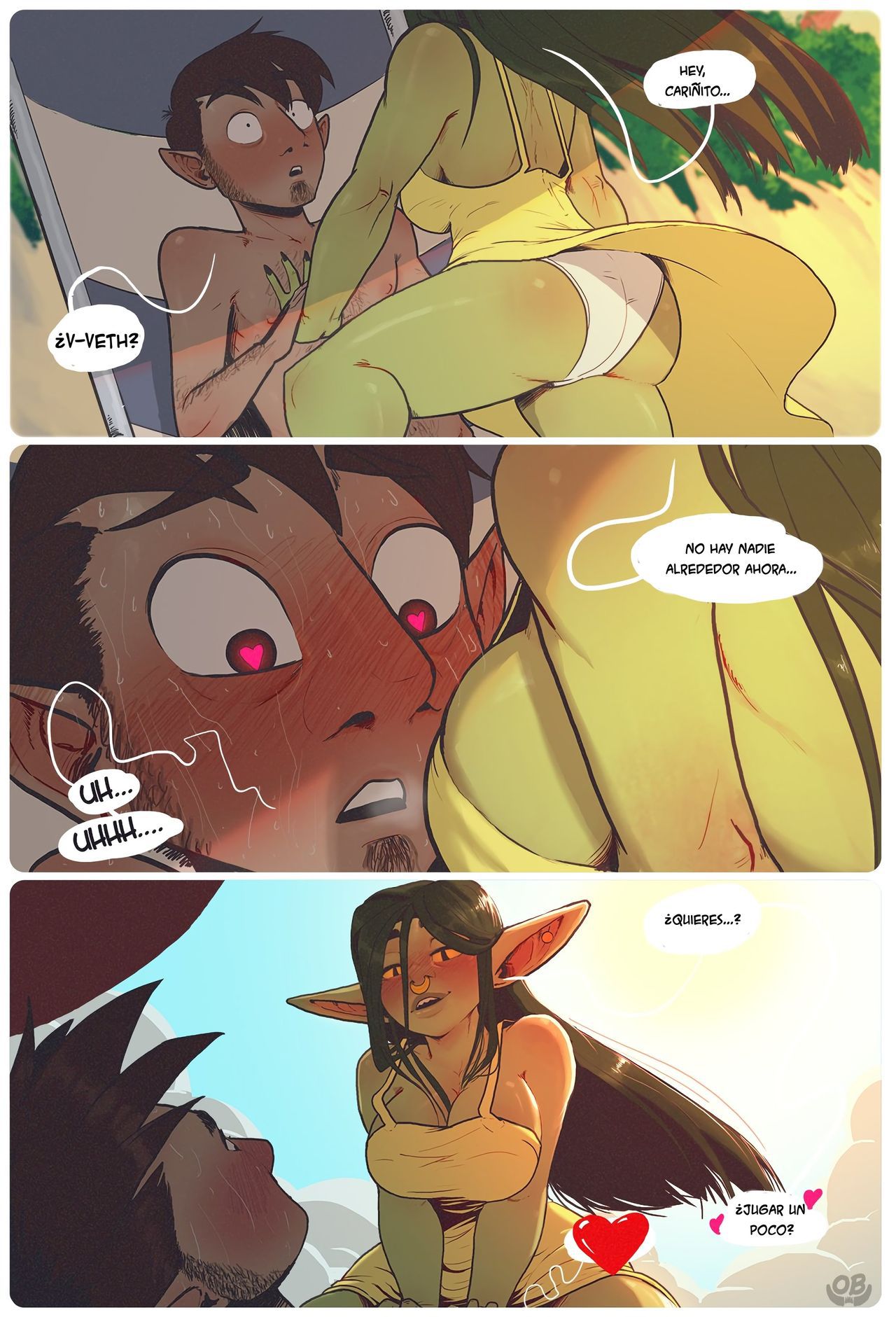 [Orcbarbies] Beach Day in Xhorhas [Ongoing] [Spanish] 5