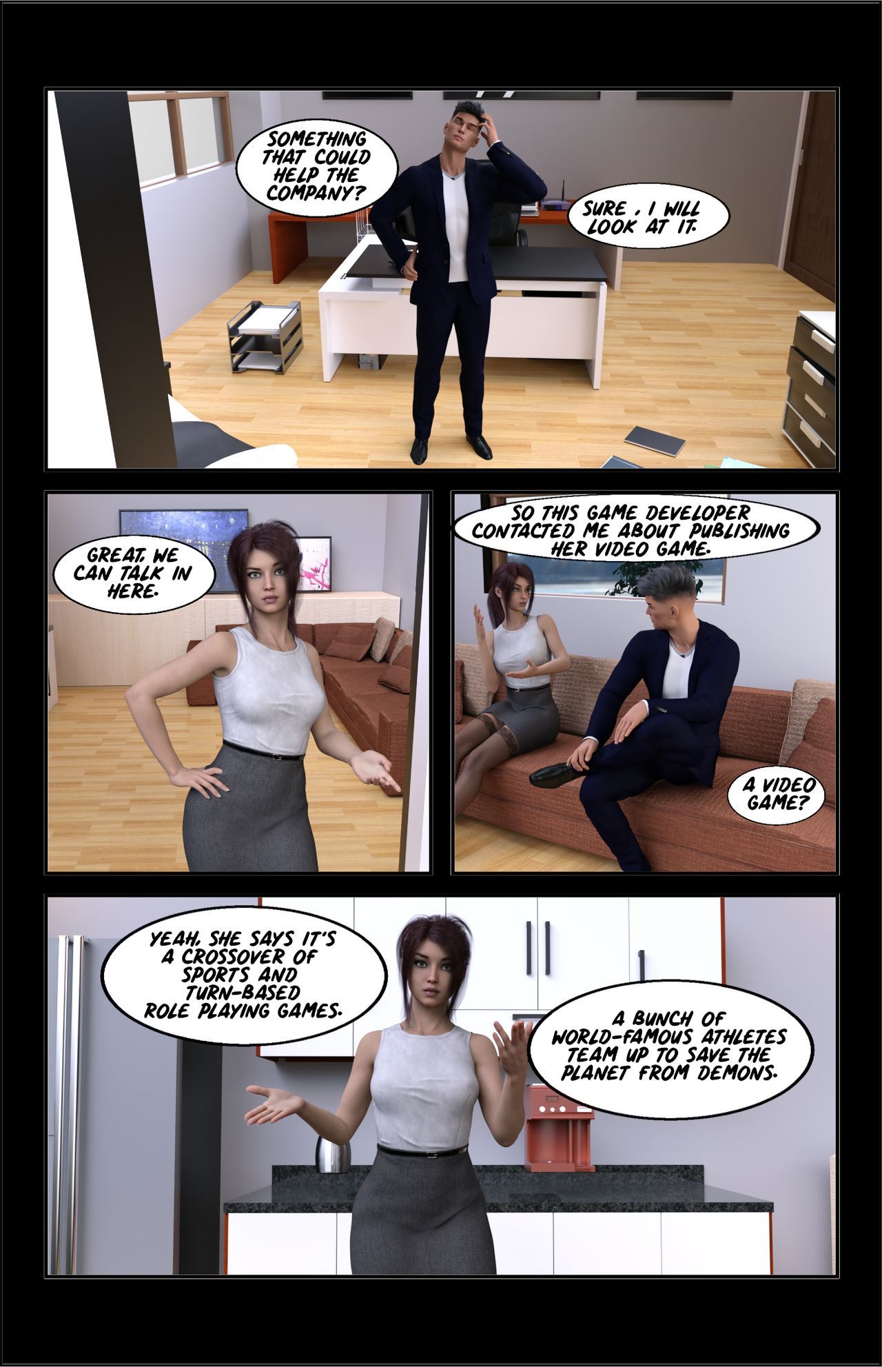 [VCProductions] Pantyhoes Comics - Chapters 2 (Colour) 4