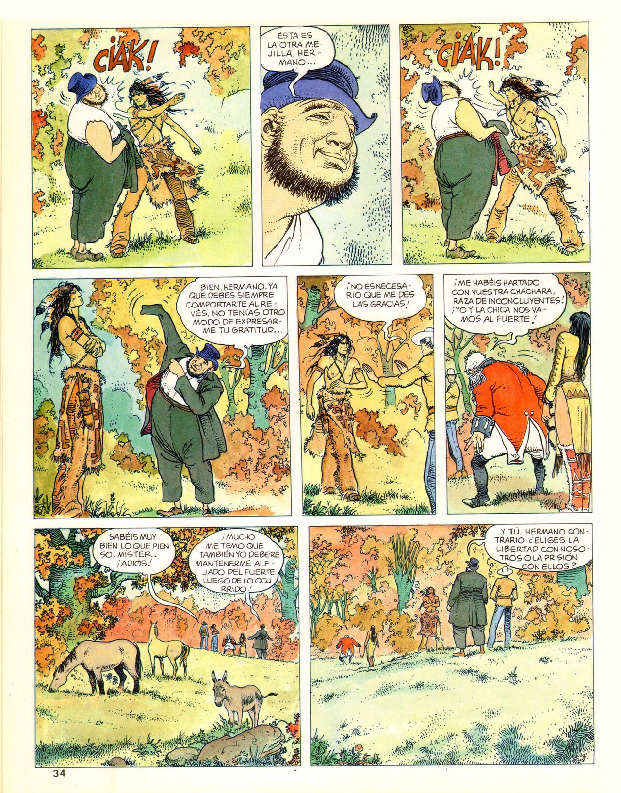 [Milo Manara] El hombre de papel [Spanish] 35