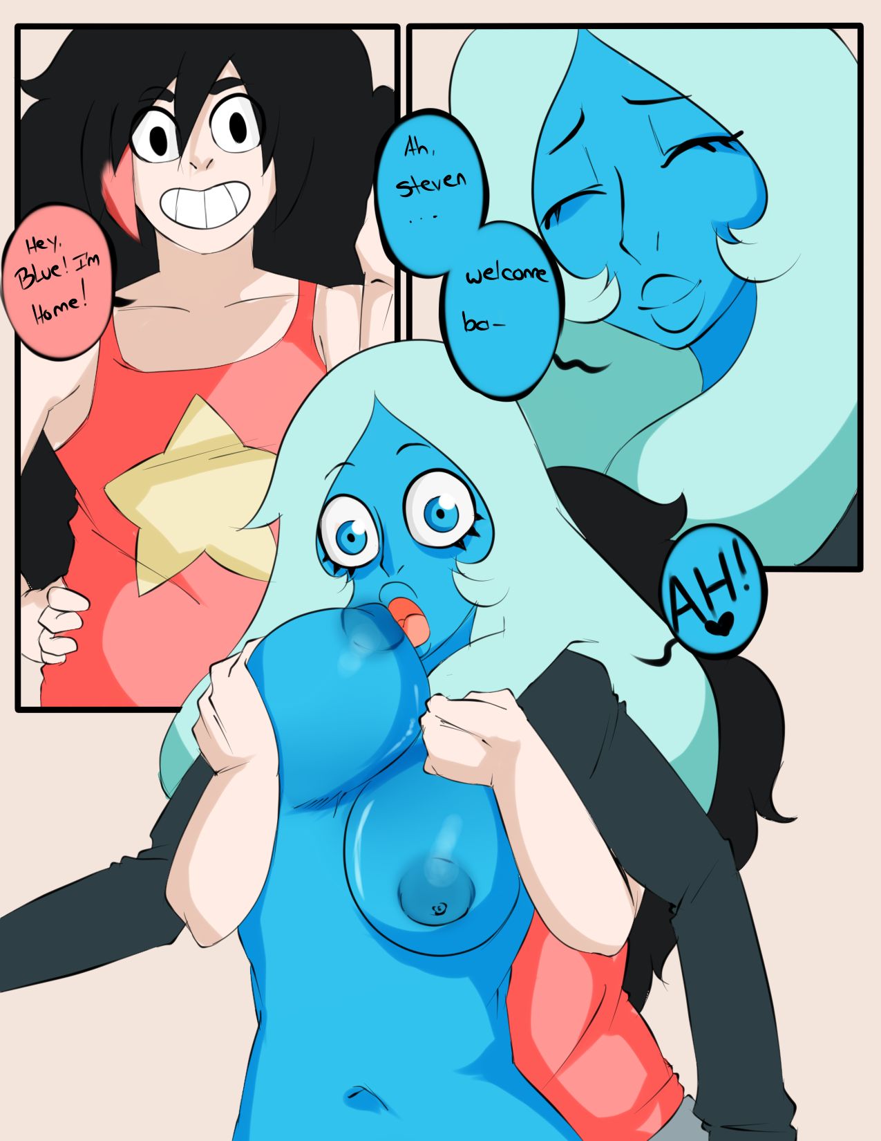 [Inuyuru] Blue Diamond Waifu 1