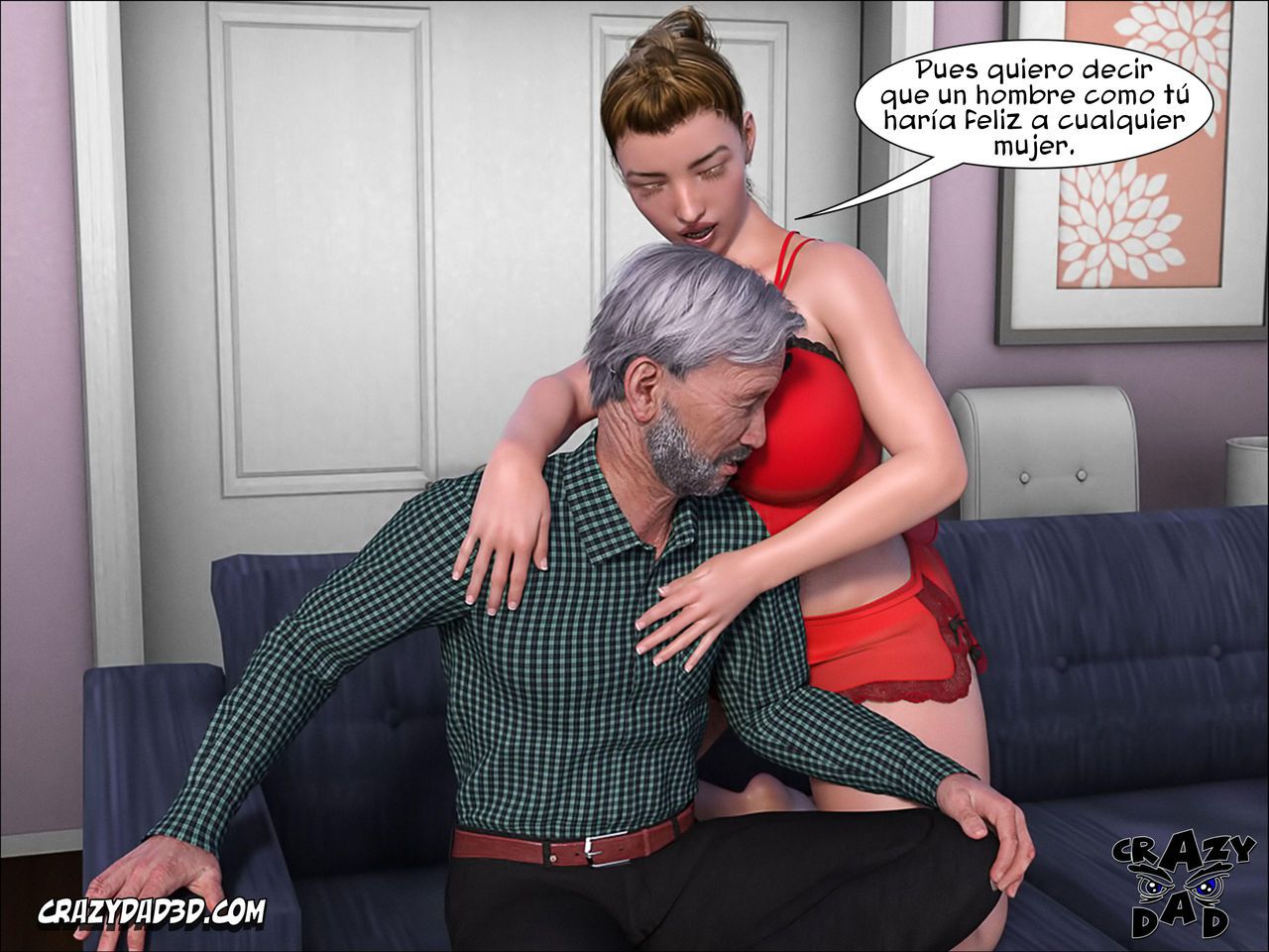 [CrazyDad3D] Father-in-Law at Home 6 (Spanish version) 45