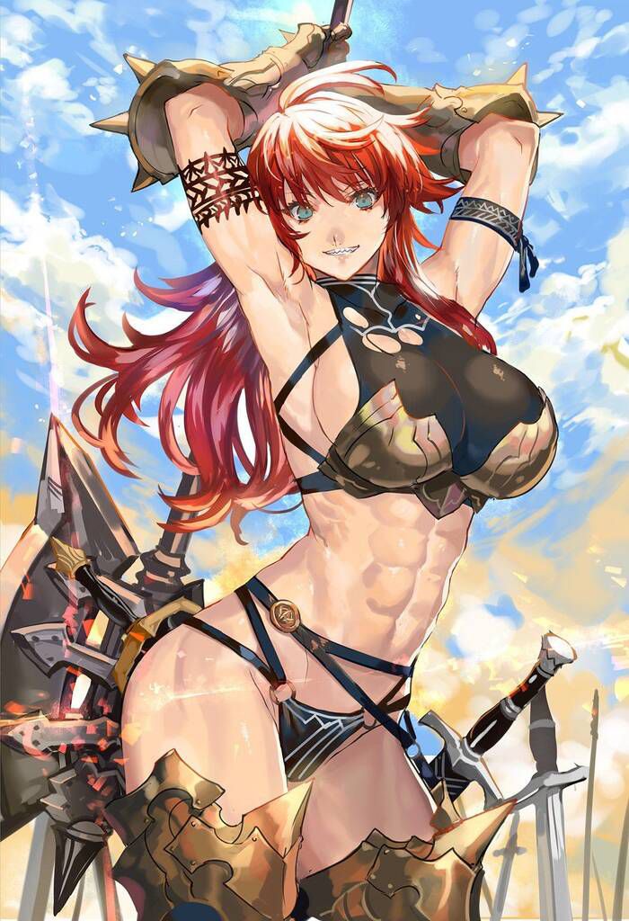 [Secondary] sexy and cool warrior (female warrior) erotic image: vol2 10