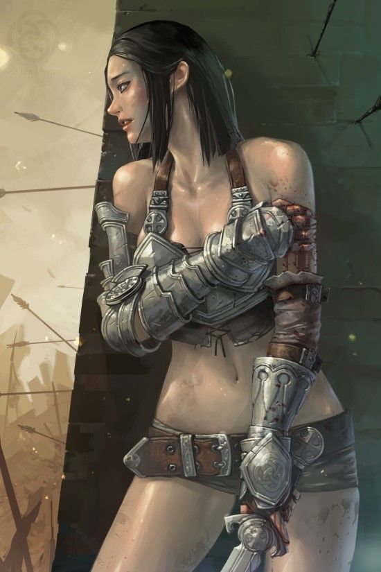 [Secondary] sexy and cool warrior (female warrior) erotic image: vol2 25