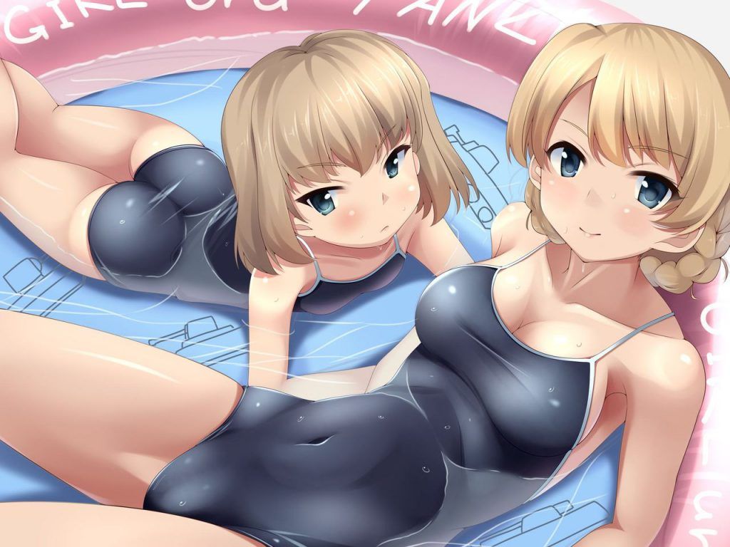 Girls &amp; Panzer's second erotic image let's have a good dream♪ 15