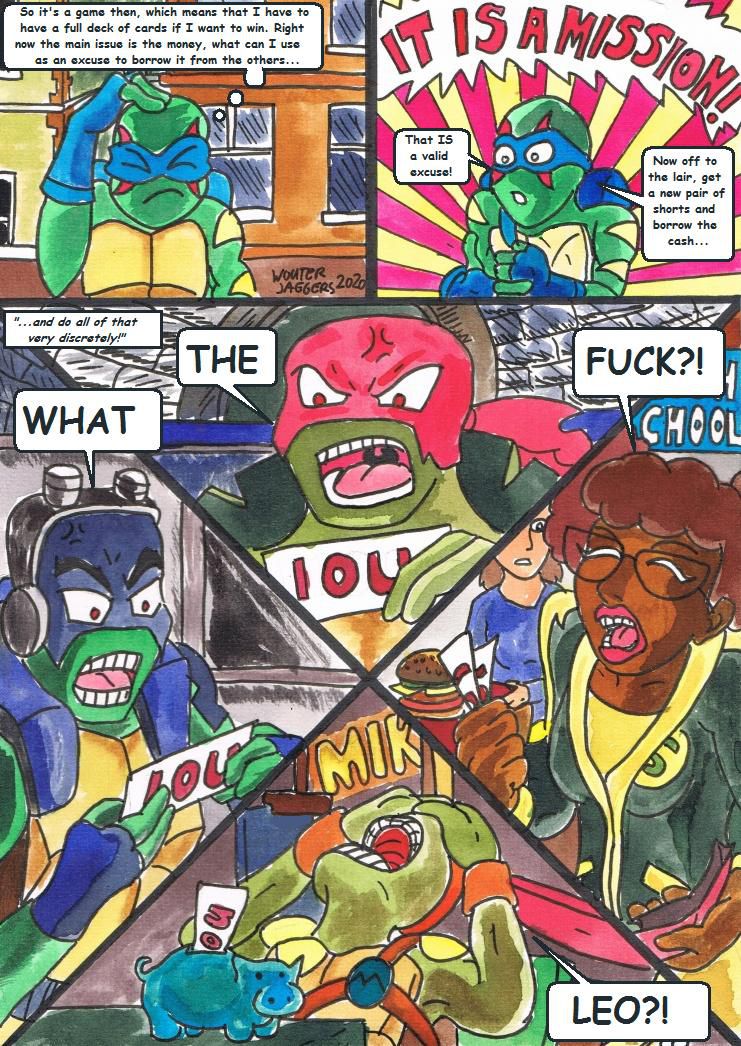 Rise of the Teenage Mutant Ninja Turtles "Quiet Time" - Ongoing 6