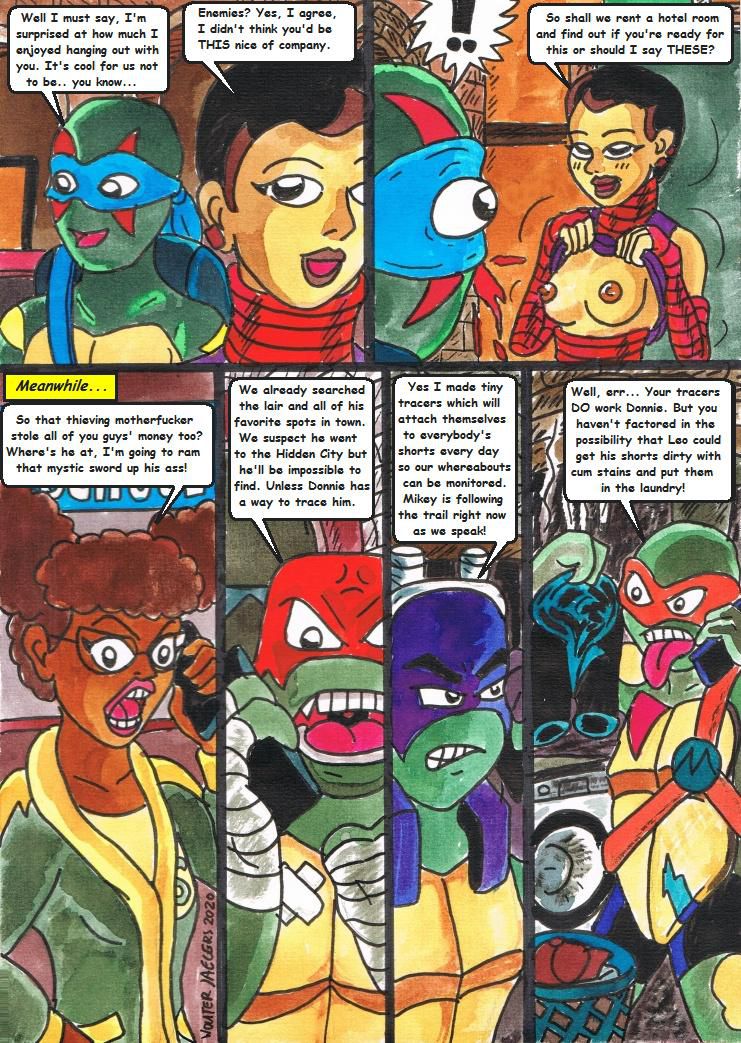 Rise of the Teenage Mutant Ninja Turtles "Quiet Time" - Ongoing 8