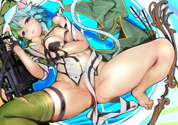 The image of Sword Art Online which is too erotic is a foul! 18