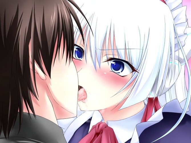 Cute picture kissing sex 7