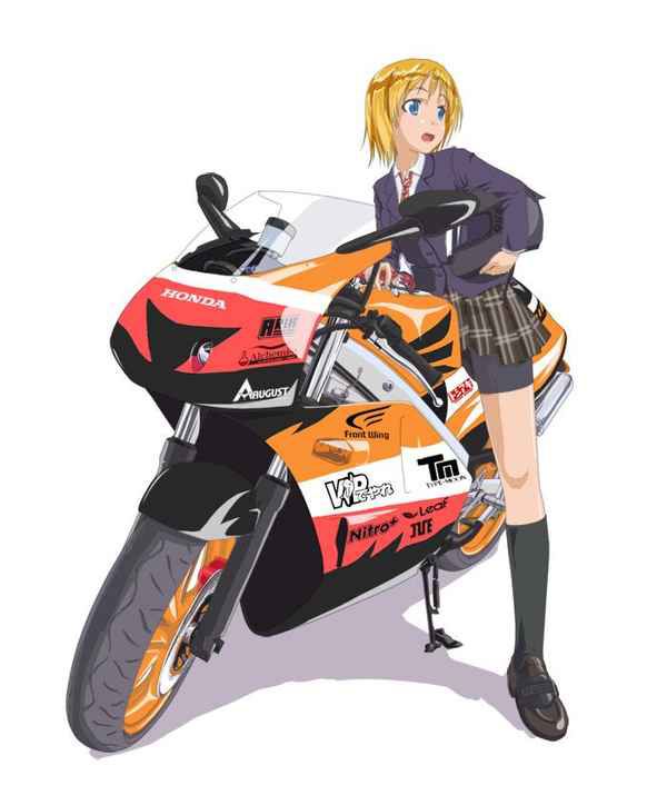(Erotic) Image Summary 02 of the motorcycle-based girls 11