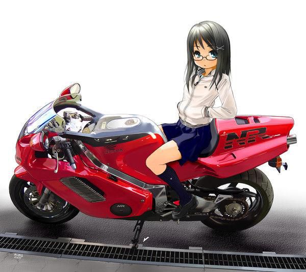 (Erotic) Image Summary 02 of the motorcycle-based girls 2