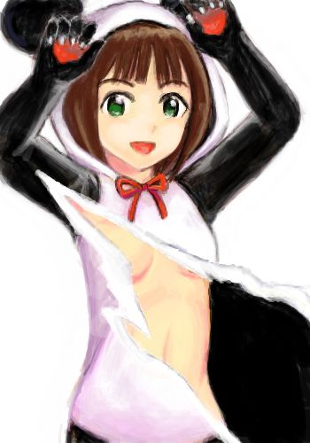 Image summary of Idolmaster Haruka Amami (Haruka Kumaneko, Panda Kos) 2