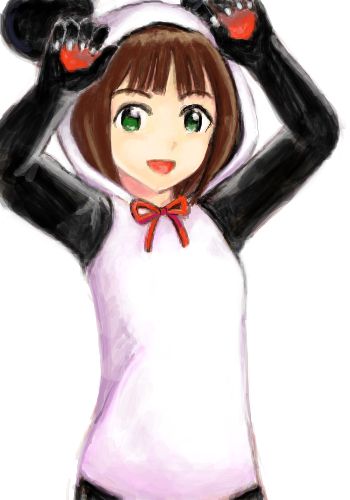 Image summary of Idolmaster Haruka Amami (Haruka Kumaneko, Panda Kos) 9