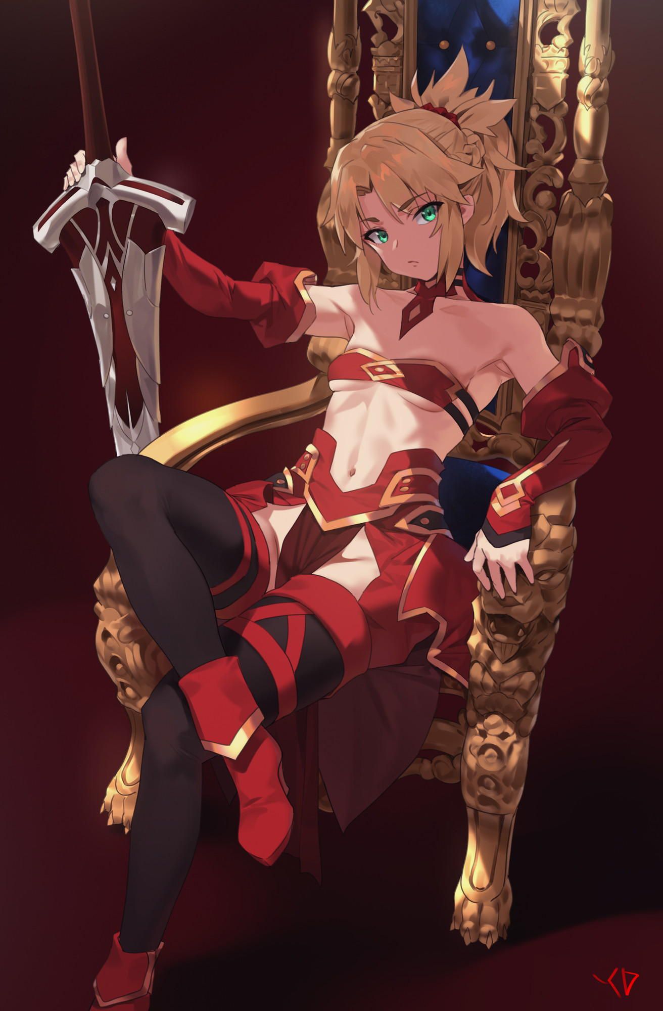 [Fate/GrandOrder] Mode Red's Erotic &amp; Moe Images [Fate/Apocrypha] 1