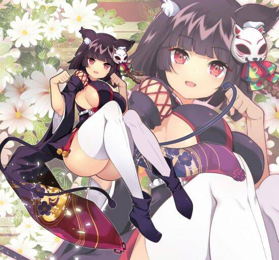 【Azur Lane】Yamashiro-ei's secondary erotic image: Peeling Cora 17