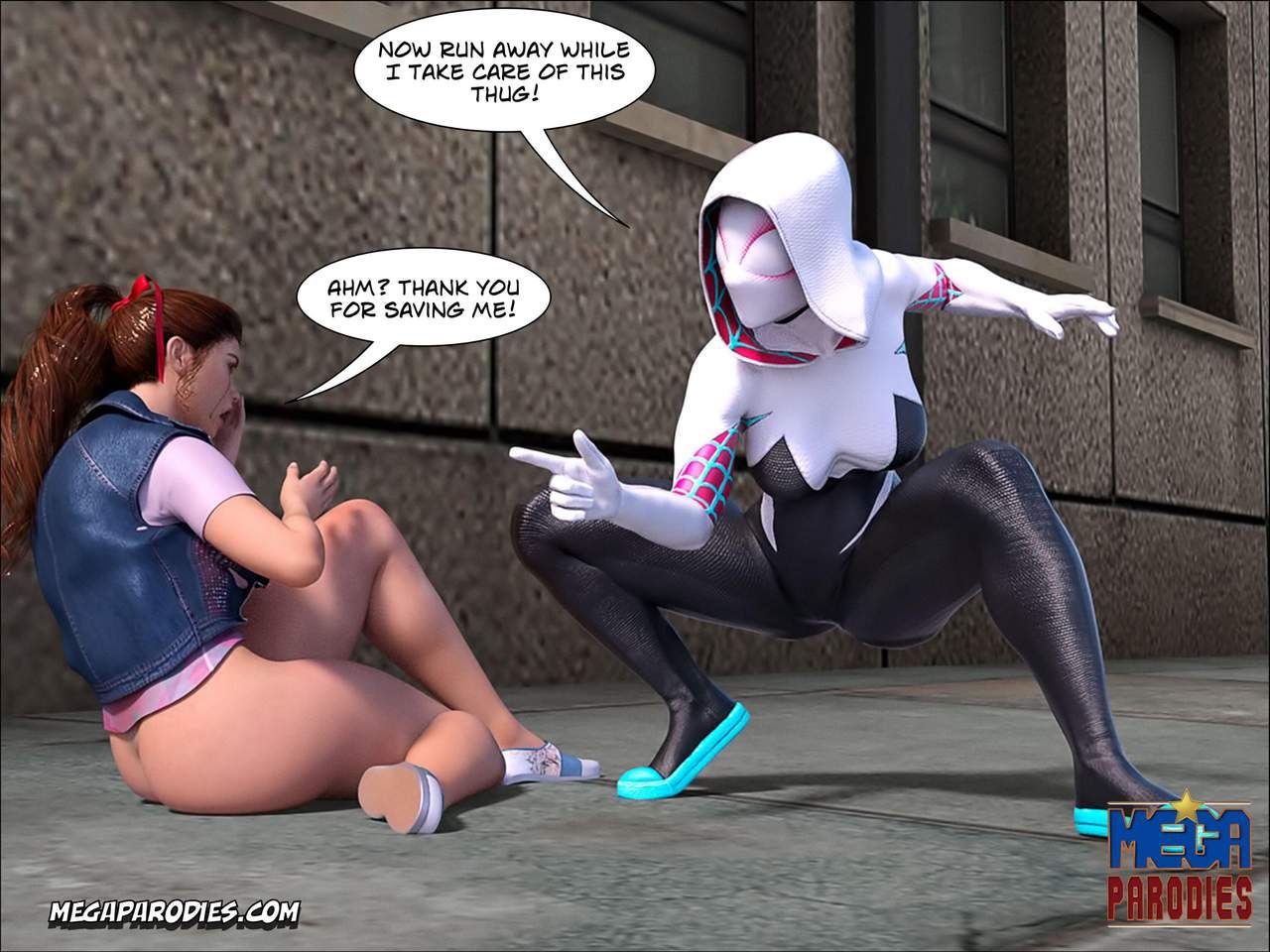 Mega Parodies Comics Collection Spider Gwen 1 17