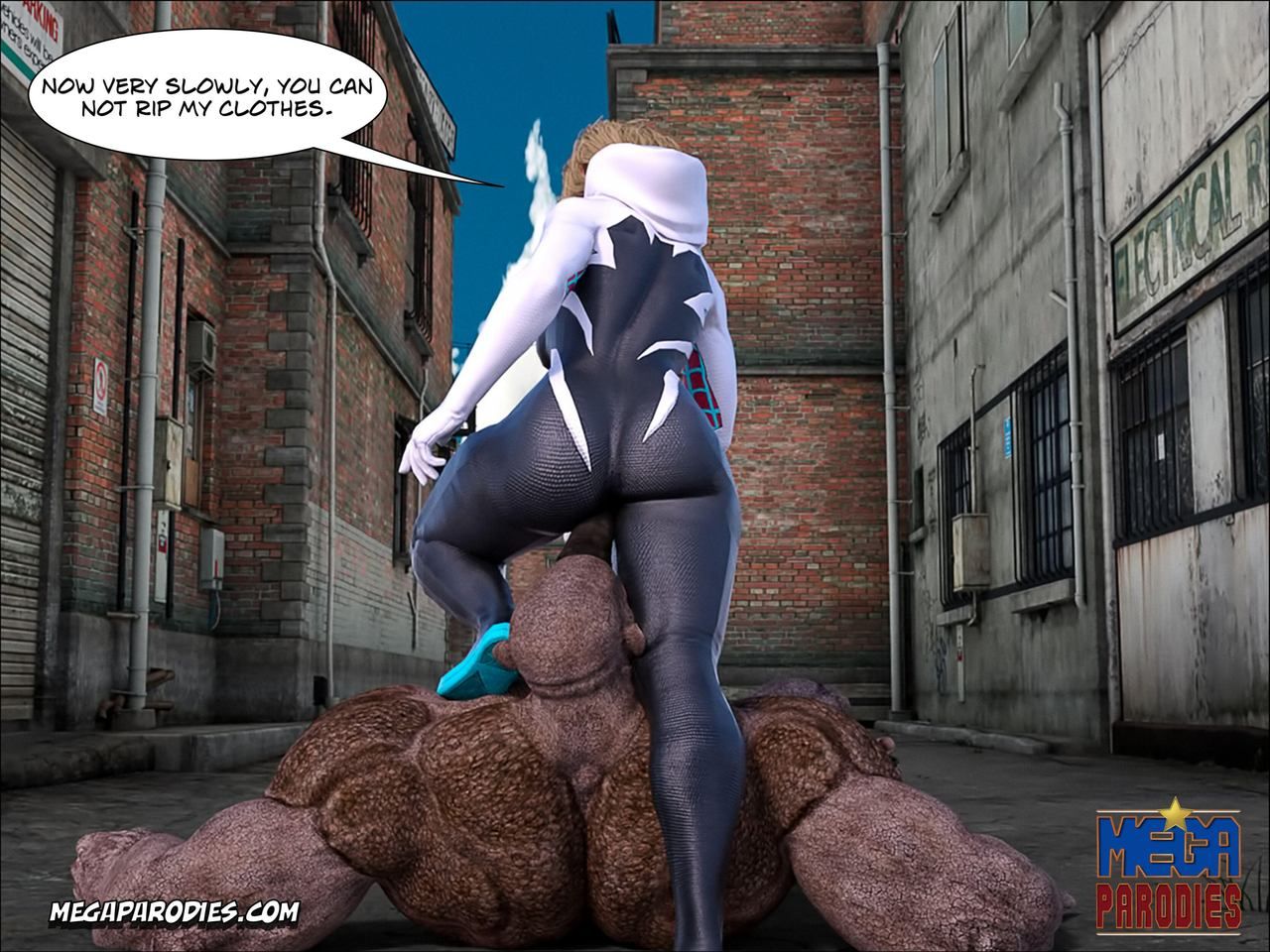 Mega Parodies Comics Collection Spider Gwen 2 35