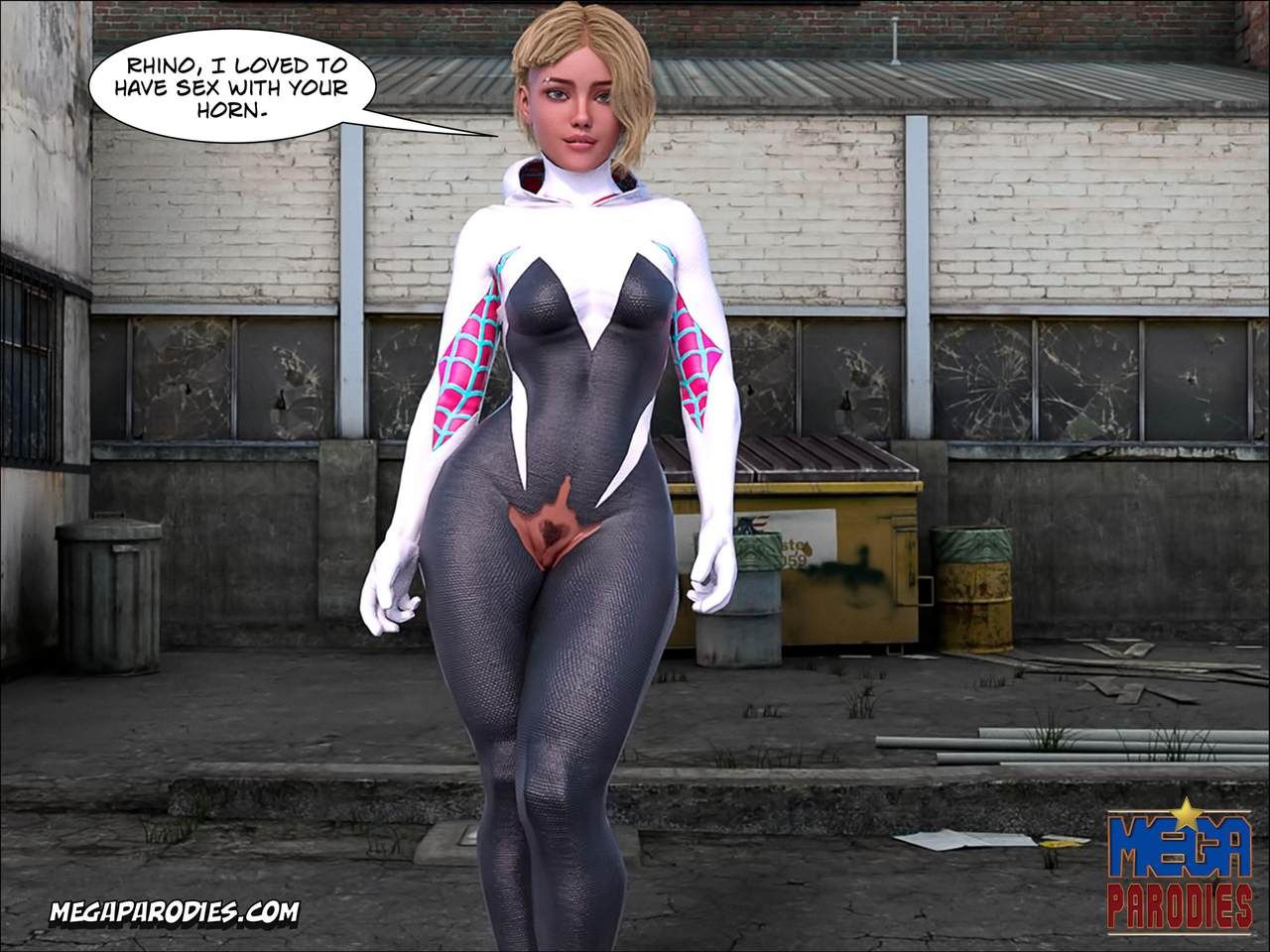 Mega Parodies Comics Collection Spider Gwen 2 43