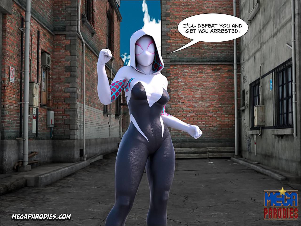 Mega Parodies Comics Collection Spider Gwen 2 7