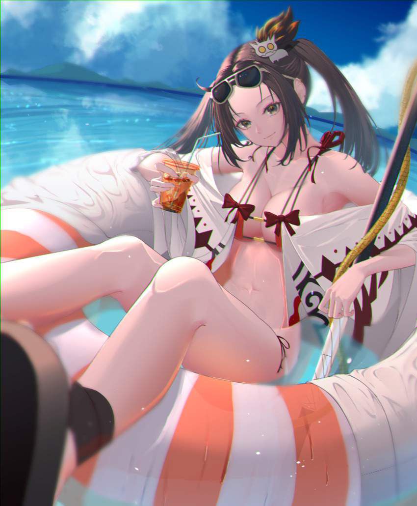 【Fate/Grand Order】Erotic image of 虞美人 (swimsuit) 13