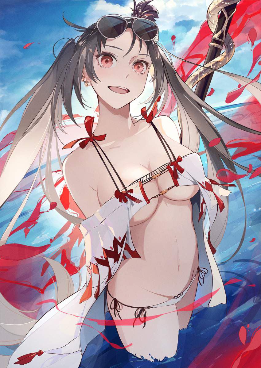 【Fate/Grand Order】Erotic image of 虞美人 (swimsuit) 15