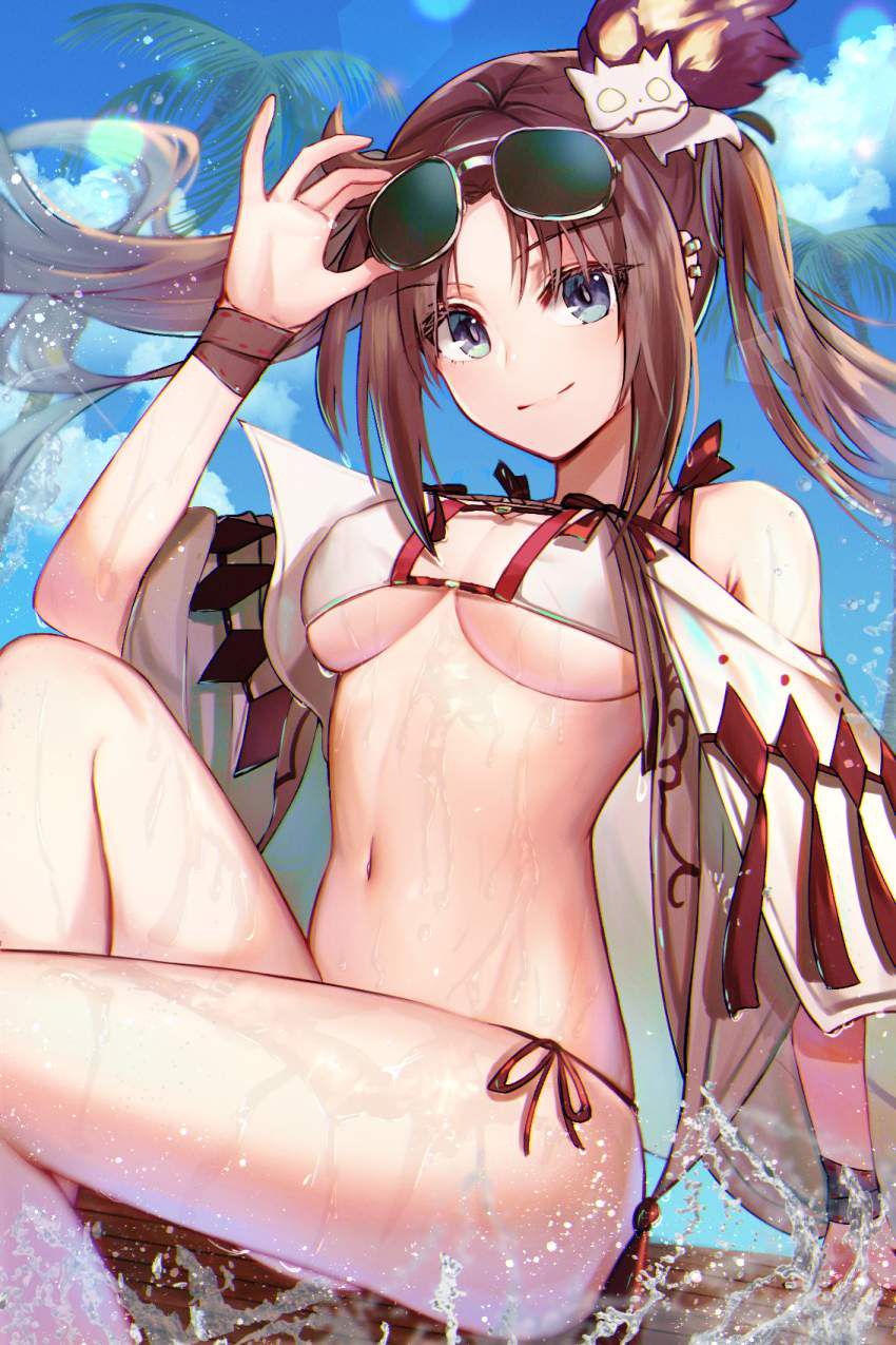 【Fate/Grand Order】Erotic image of 虞美人 (swimsuit) 19