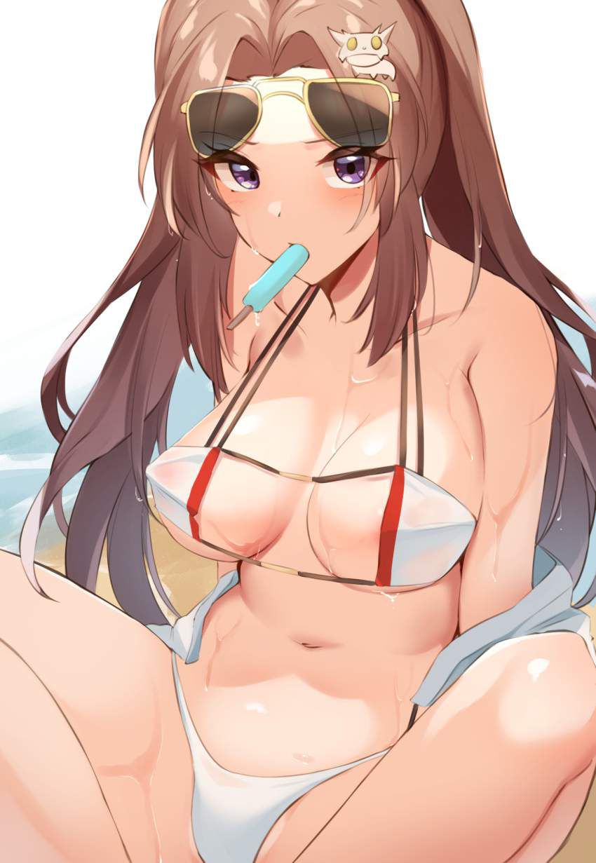 【Fate/Grand Order】Erotic image of 虞美人 (swimsuit) 27