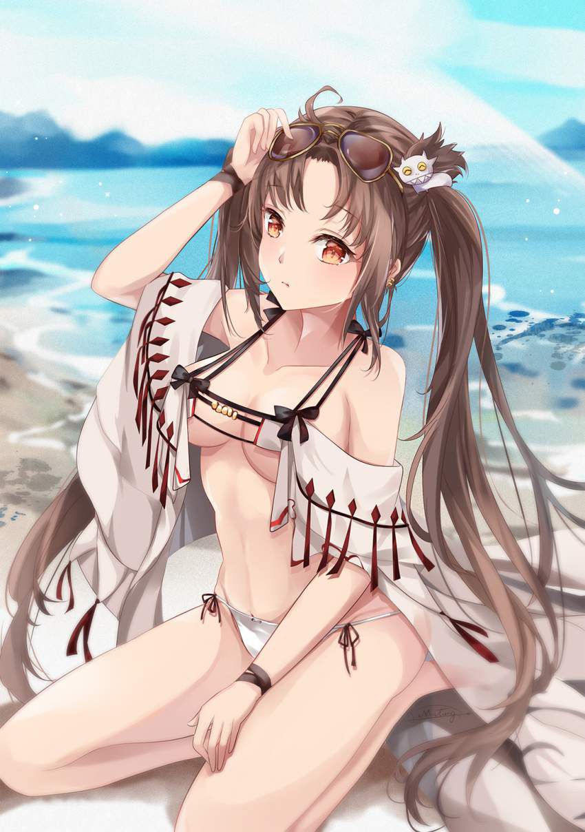 【Fate/Grand Order】Erotic image of 虞美人 (swimsuit) 32