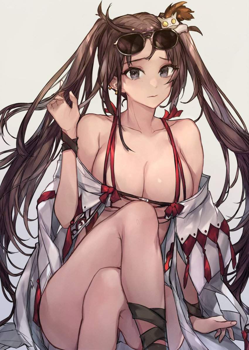 【Fate/Grand Order】Erotic image of 虞美人 (swimsuit) 44