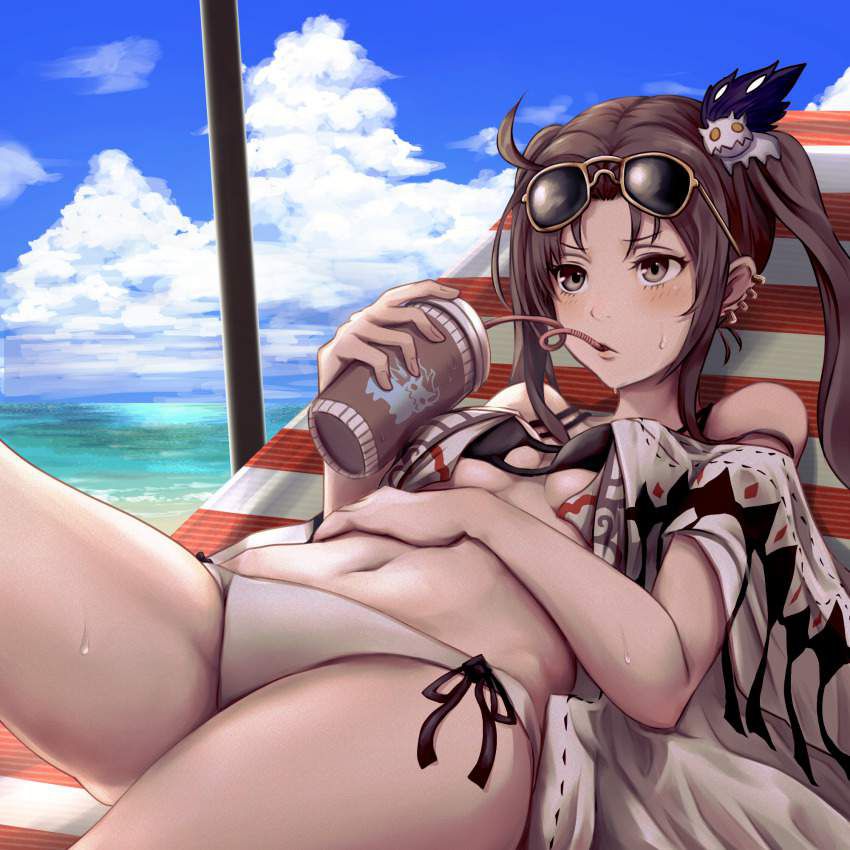 【Fate/Grand Order】Erotic image of 虞美人 (swimsuit) 45