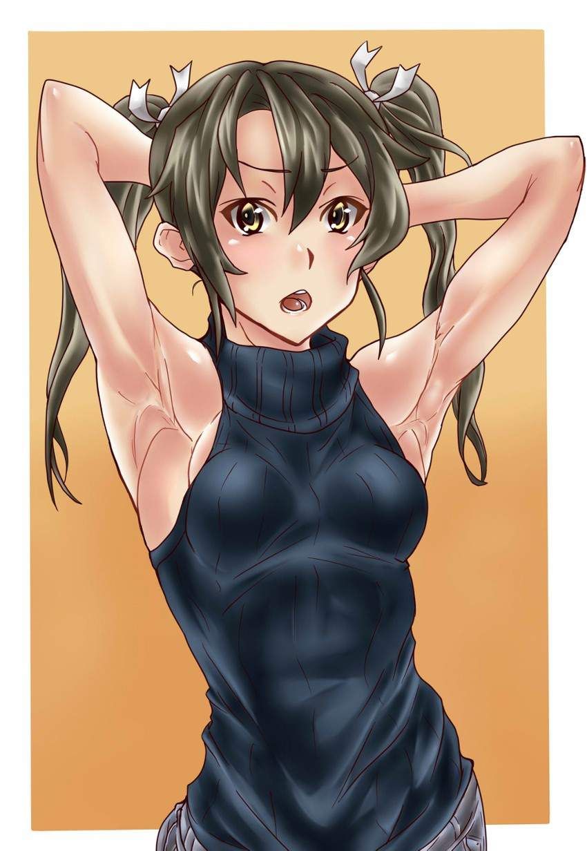 [One point concentration] secondary erotic image of the clothes girls to show the armpit 14