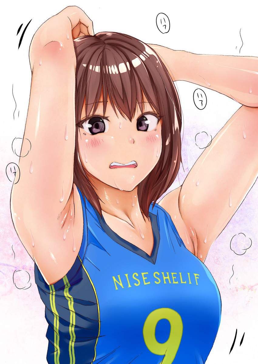 [One point concentration] secondary erotic image of the clothes girls to show the armpit 40