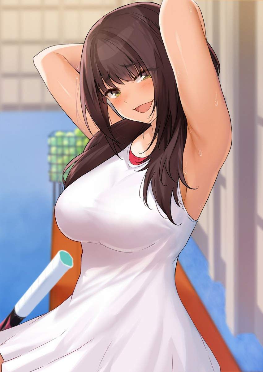 [One point concentration] secondary erotic image of the clothes girls to show the armpit 5