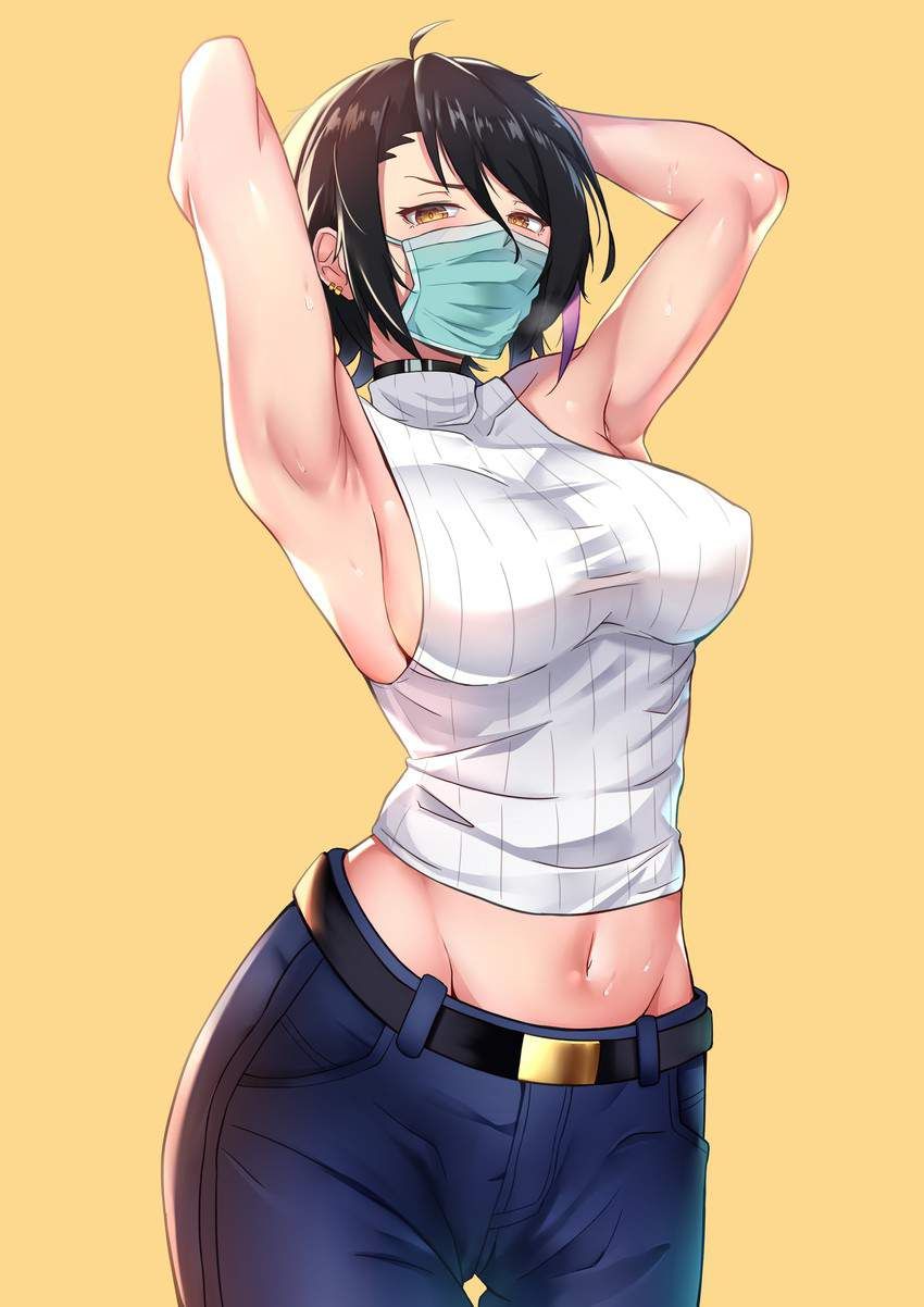 [One point concentration] secondary erotic image of the clothes girls to show the armpit 7