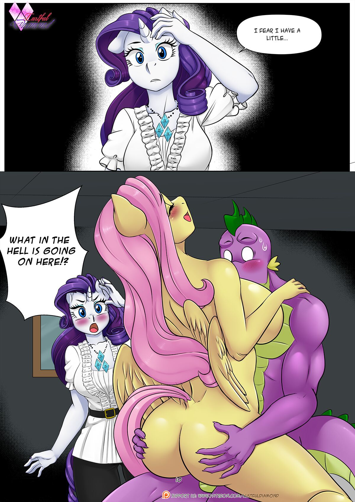 [Pia-Sama] Lustful Diamond - Flutterlie (My Little Pony: Friendship is Magic) {Colored} 11