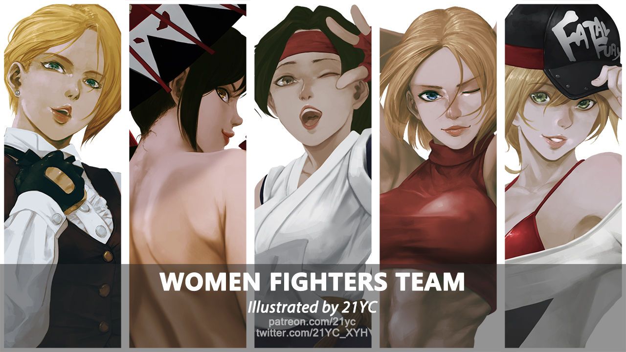 [21yc] Women Fighters Team (kof) 13