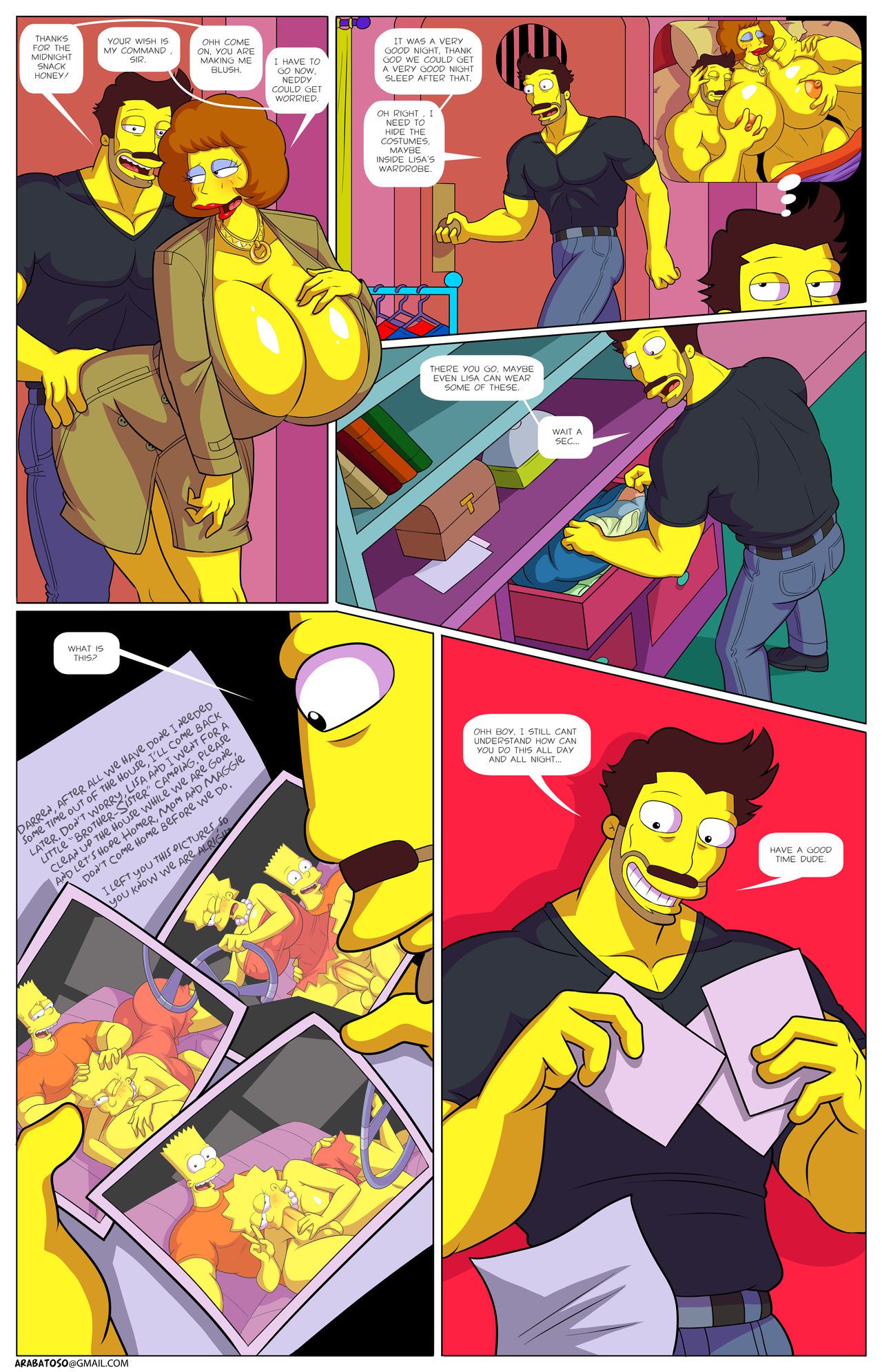 [Arabatos] Darren's Adventure (The Simpsons) [Ongoing] 52