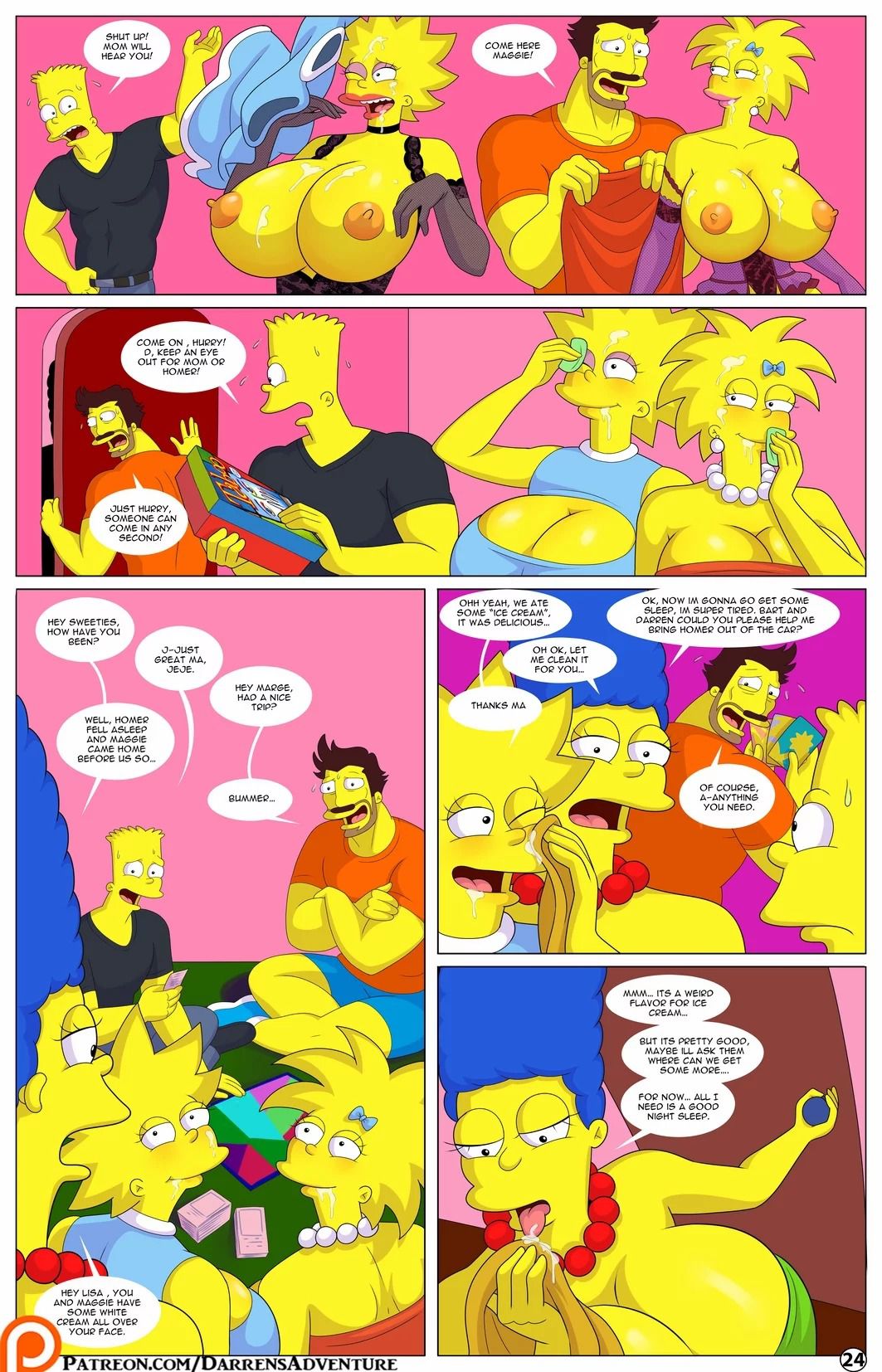 [Arabatos] Darren's Adventure (The Simpsons) [Ongoing] 97