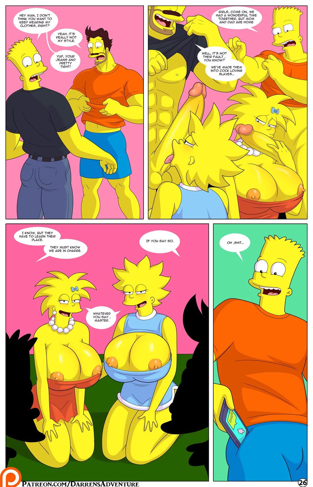 [Arabatos] Darren's Adventure (The Simpsons) [Ongoing] 99