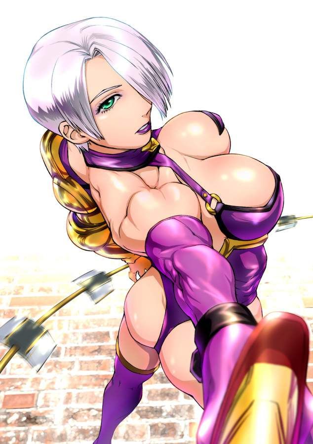 [Uneasiness of the match in defense] secondary erotic image of female swordsman who is dressed with a lot of exposure 16
