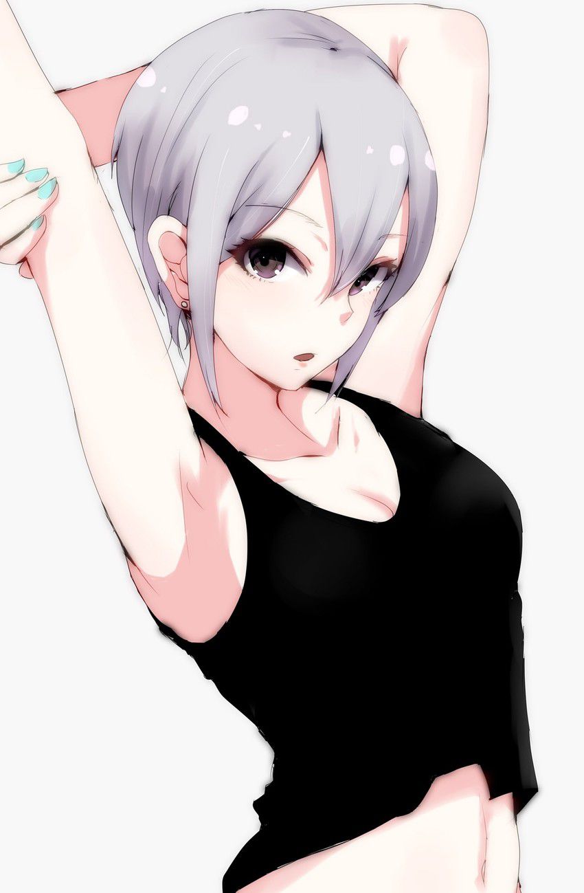 [Secondary] armpit erotic image of the beautiful woman who seems to drift a fragrant smell in a little sweaty 6