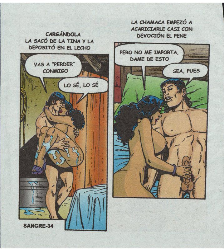 [XXX Mexican Comic] Sangre Caliente 0281 [Uncensored] 36