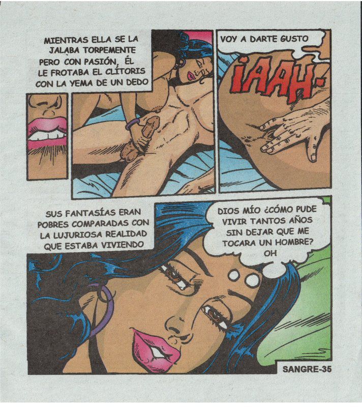 [XXX Mexican Comic] Sangre Caliente 0281 [Uncensored] 37